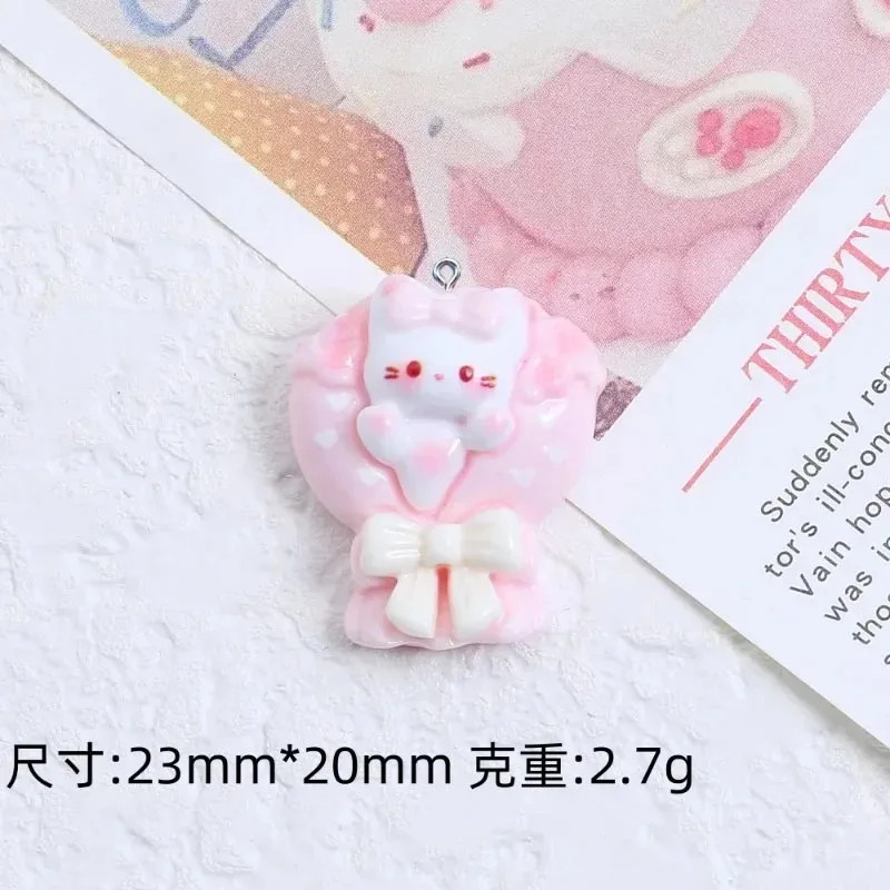 10Pcs Cartoon Kitten Flower Bo - đánh giá và giá Resin Crafts Diy