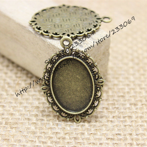 40 Cái/lốc Đồng Cổ Hợp Kim 22* - đánh giá và giá Bezels Set Pendant