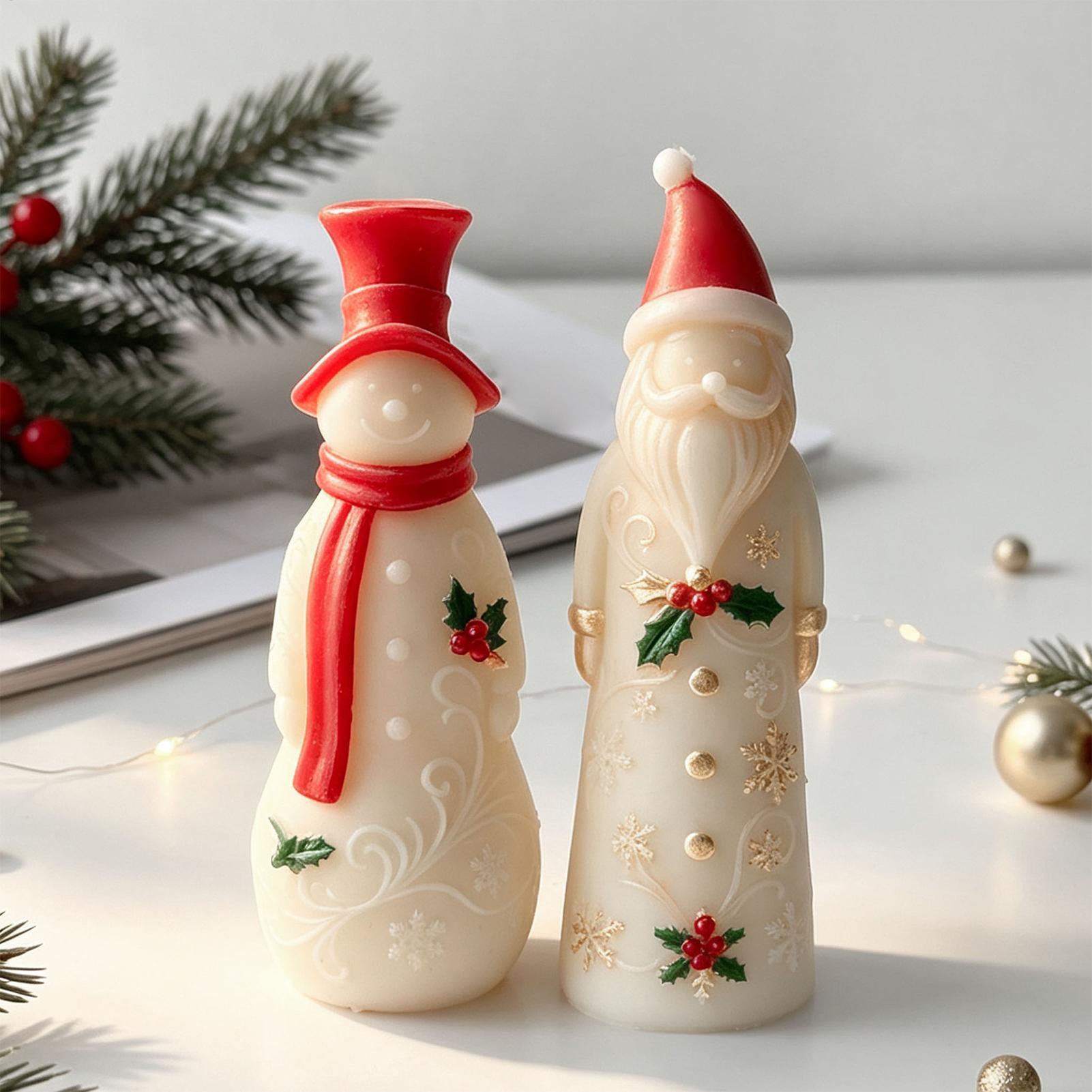 Candle Molds 3D Christmas Craf - đánh giá và giá Resin Craft Workshop